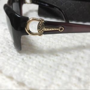 Authentic Gucci GG 3711 0D0R4 Purple Sunglasses